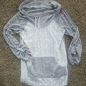 Vanity cowl neck lightweight sweater